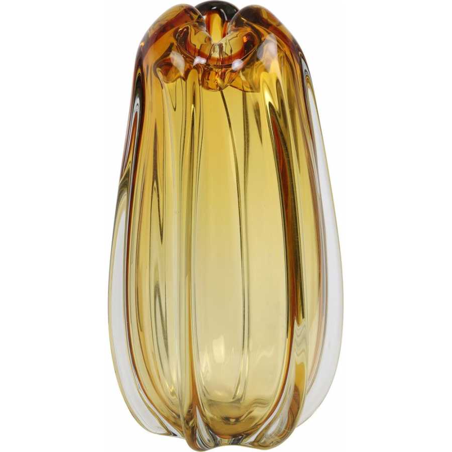 Light and Living Murela Tall Vase - Amber - Large