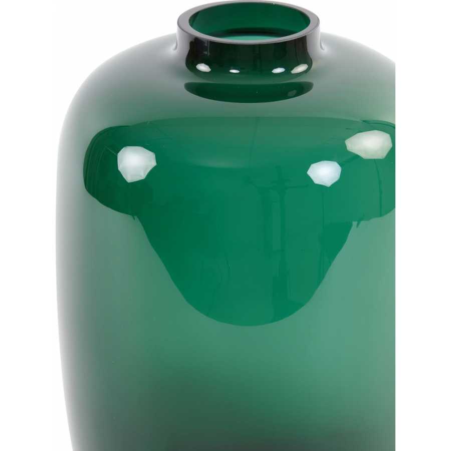 Light and Living Keira Wide Vase - Green - Small