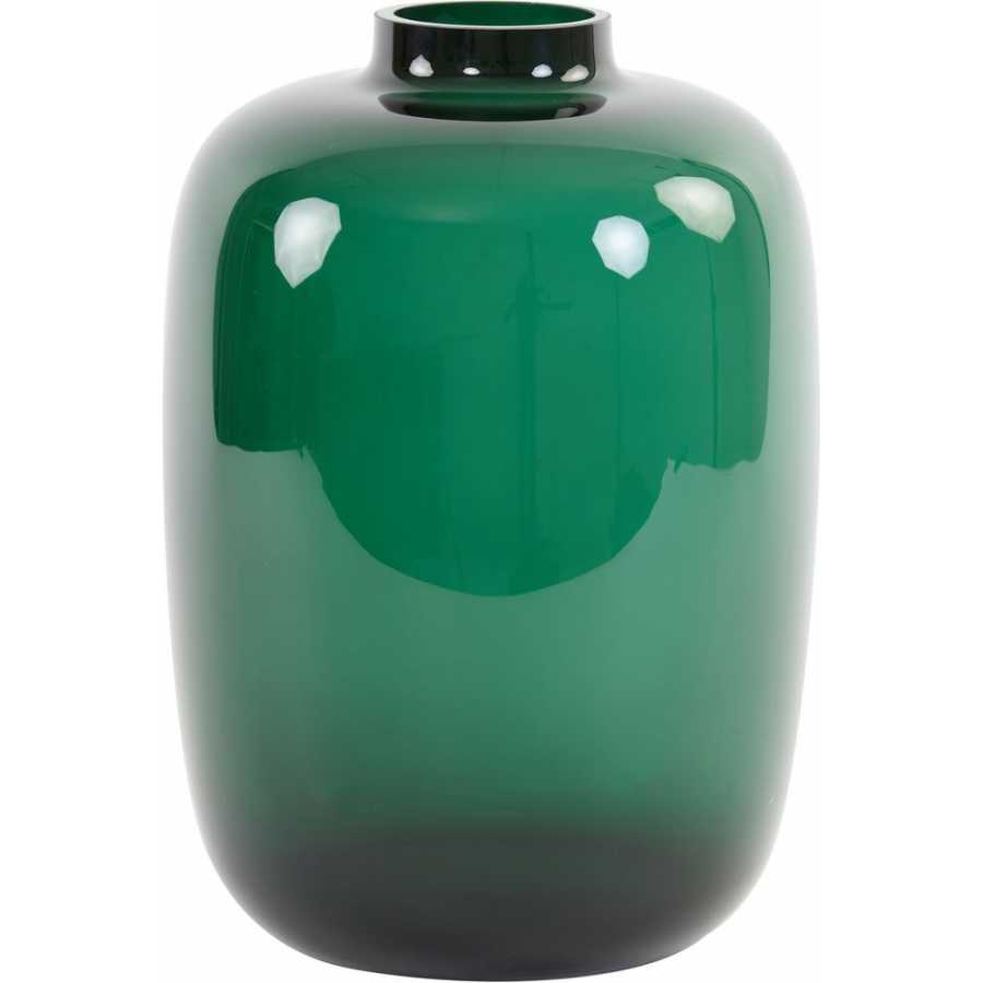 Light and Living Keira Wide Vase - Green - Small
