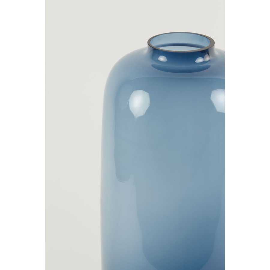 Light and Living Keira Tall Vase - Navy Blue - Small