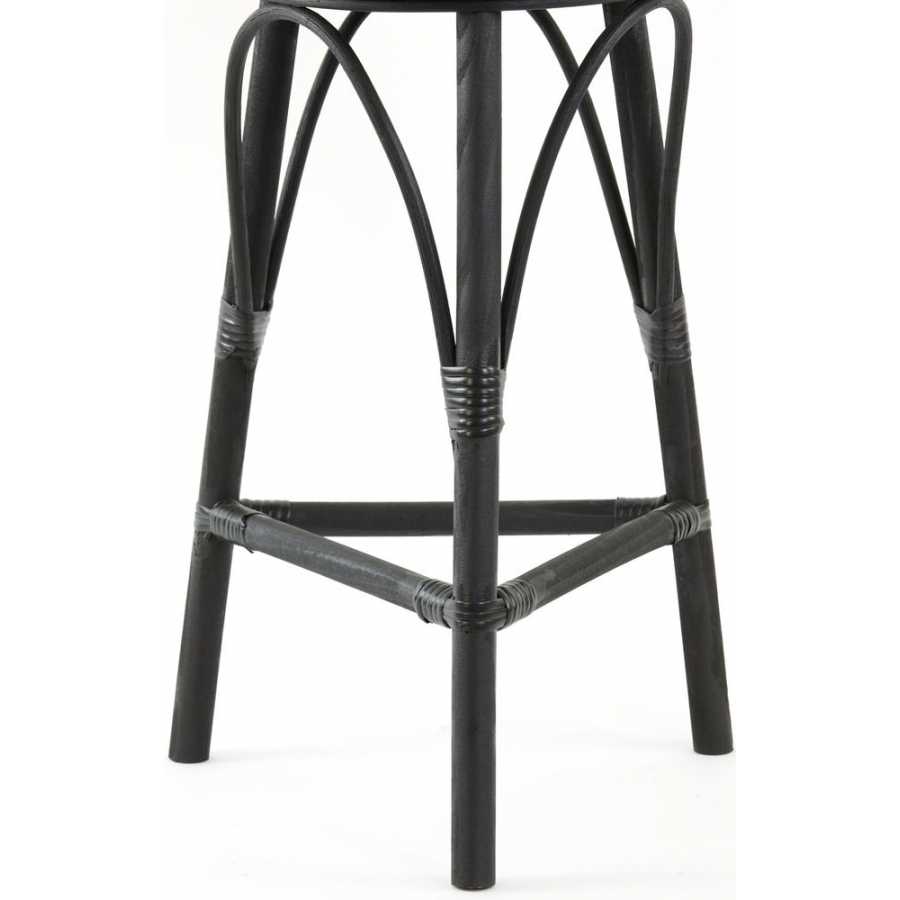 Light and Living Carazi Tall Plant Stand - Black