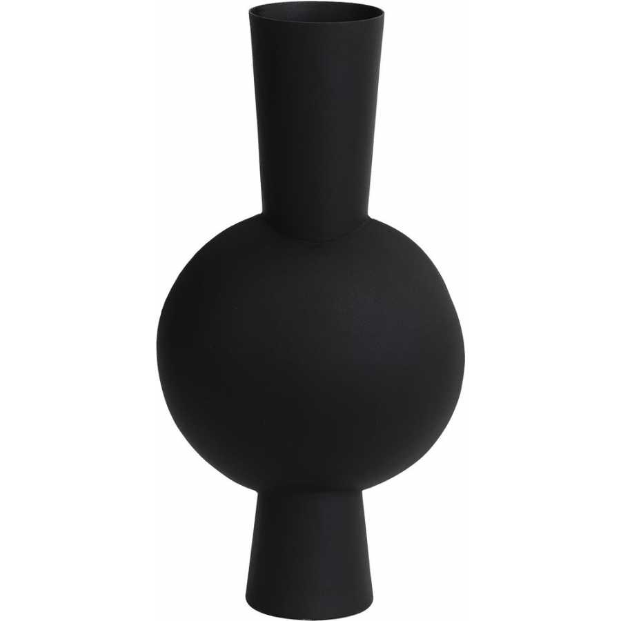 Light and Living Kavandu Vase - Black - Small