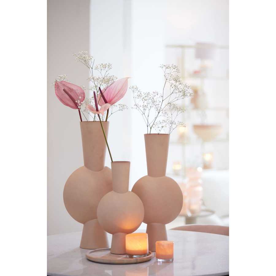 Light and Living Kavandu Vase - Peach