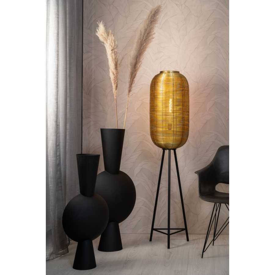 Light and Living Kavandu Vase - Black - Medium