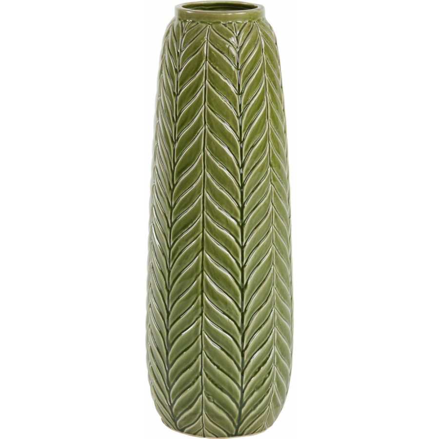 Light and Living Lilo Vase - Green - Large