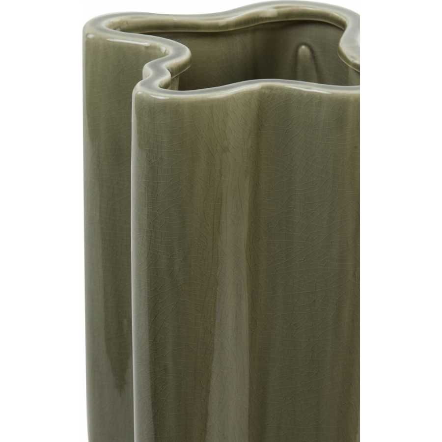 Light and Living Ezo Vase - Brown - Small