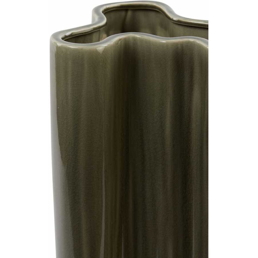 Light and Living Ezo Vase - Brown - Large