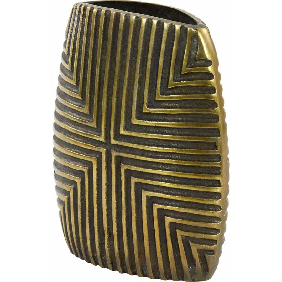 Light and Living Matancita Vase - Bronze - Small