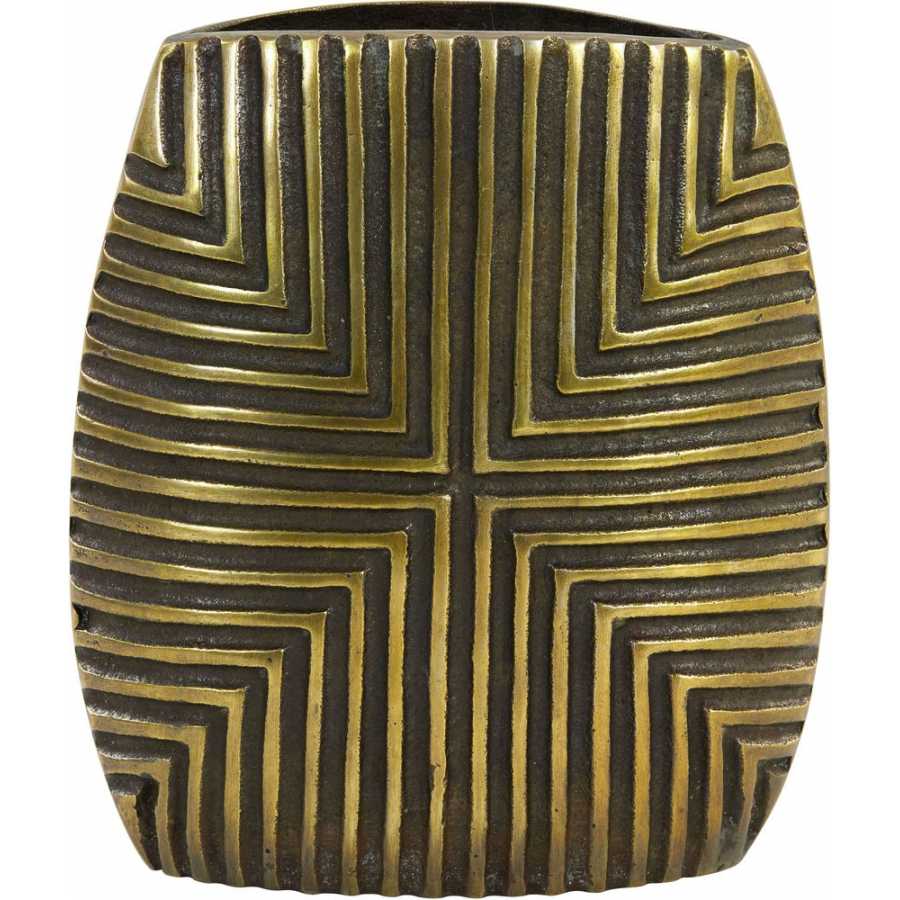 Light and Living Matancita Vase - Bronze - Small