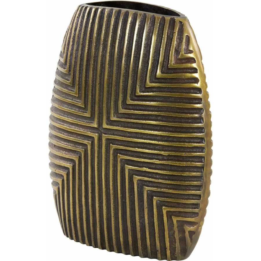Light and Living Matancita Vase - Bronze - Large