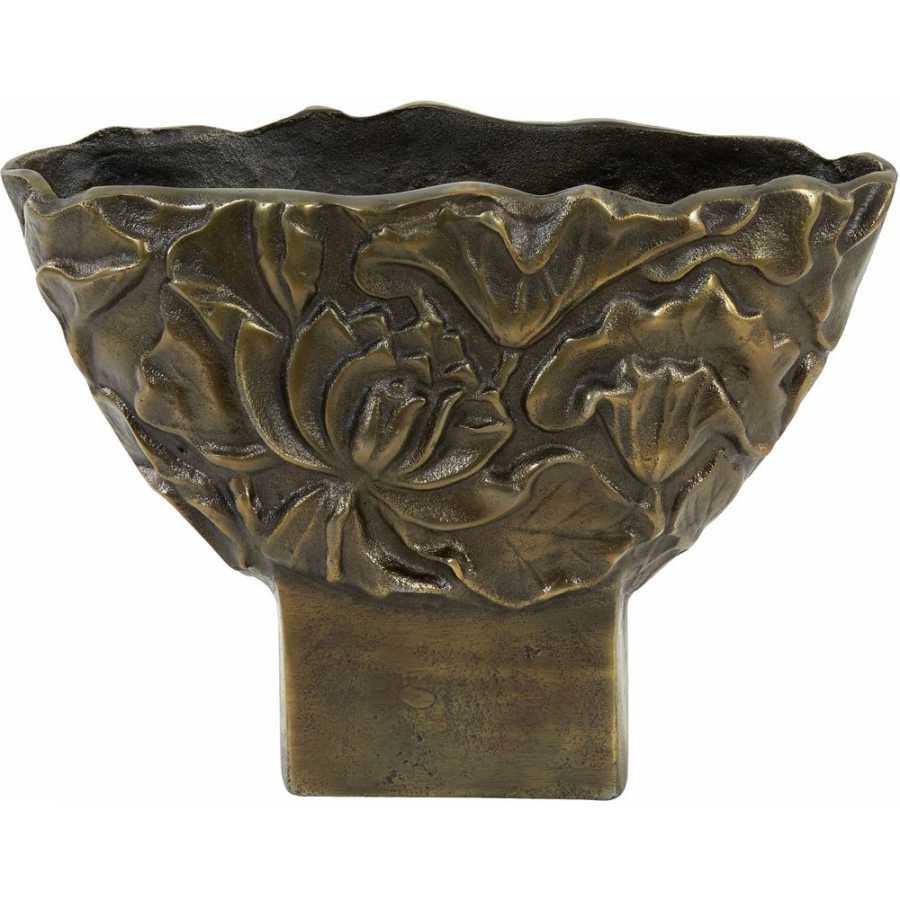 Light and Living Palesa Cone Vase - Bronze - Small