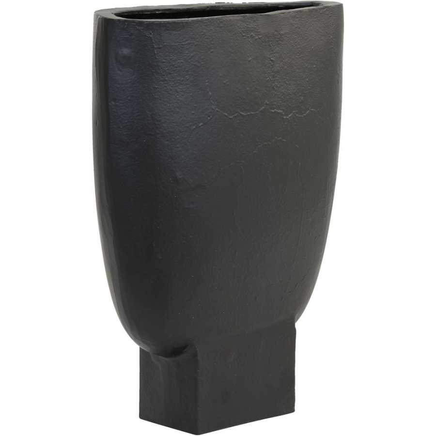 Light and Living Partida Vase - Black - Small