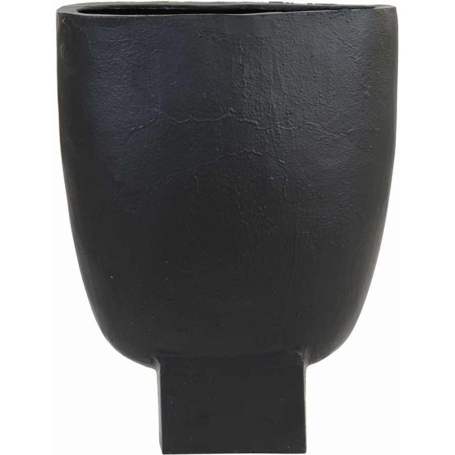 Light and Living Partida Vase - Black - Small