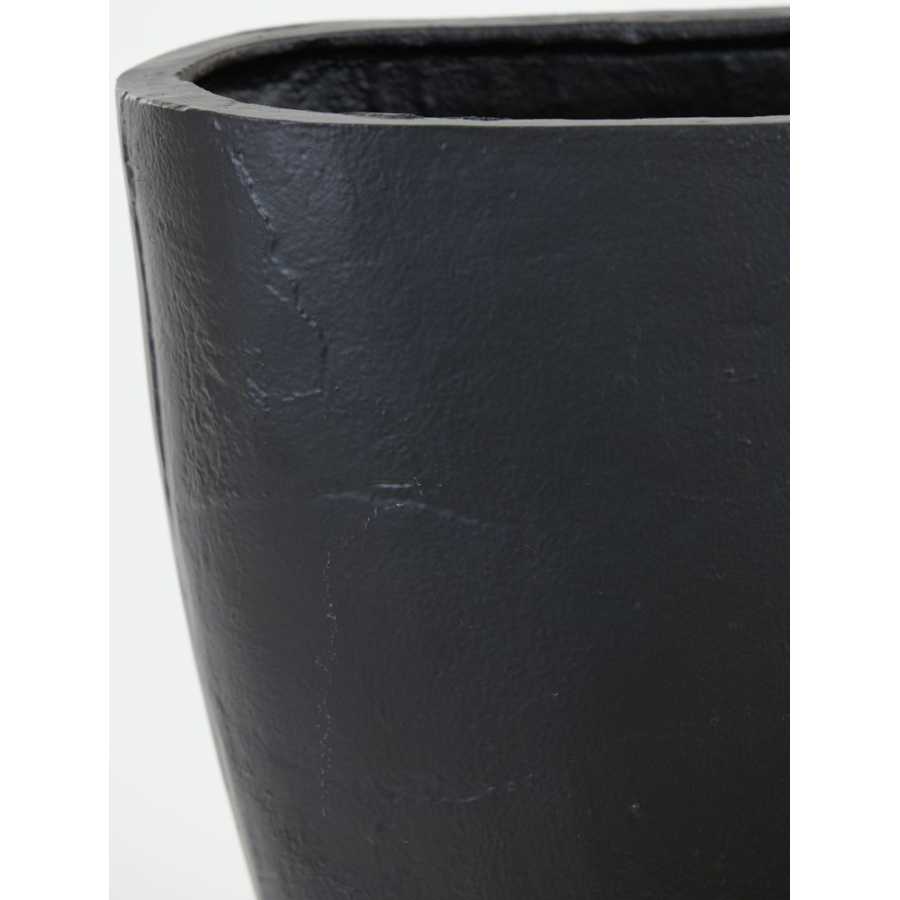 Light and Living Partida Vase - Black - Large