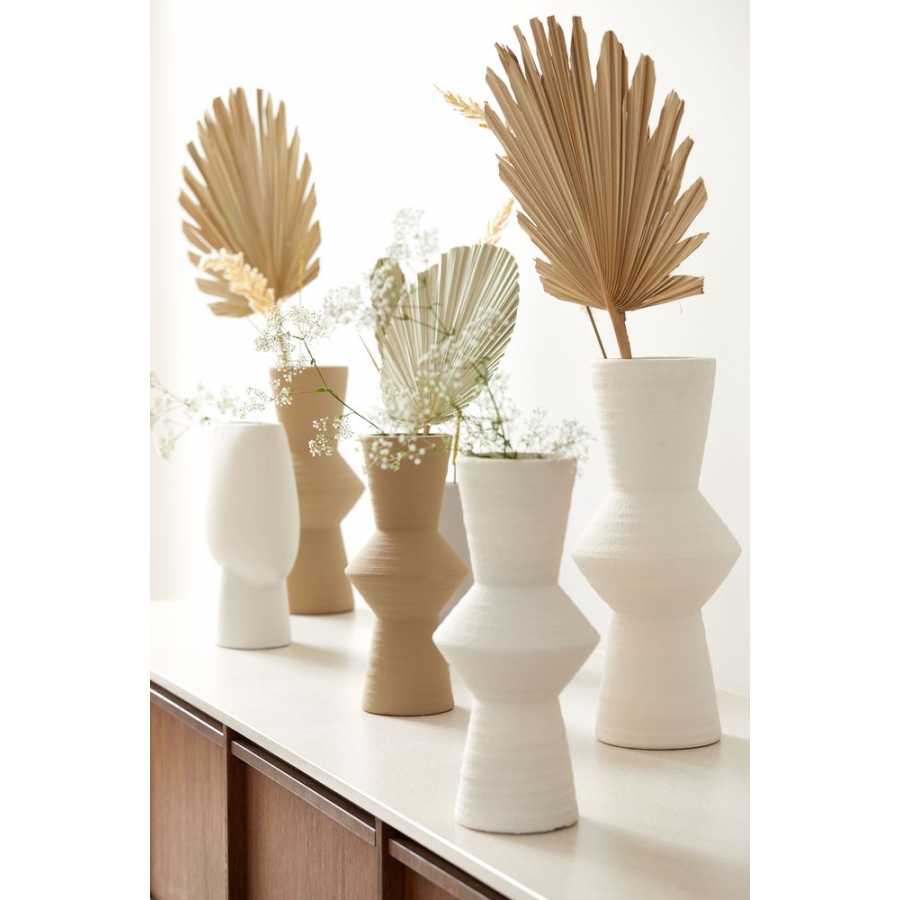 Light and Living Ayla Vase - Brown