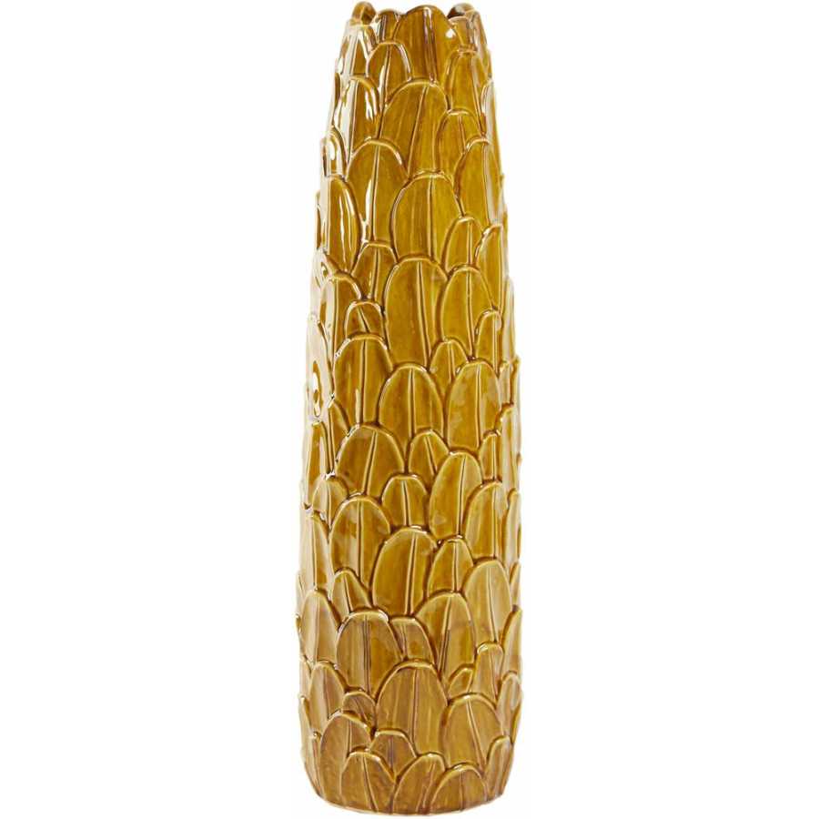 Light and Living Toine Vase - Yellow - Small