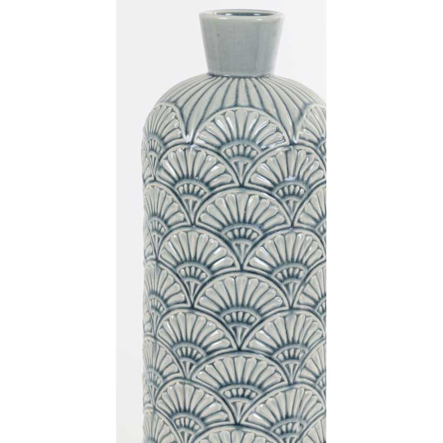 Light and Living Potenza Vase - Grey - Small