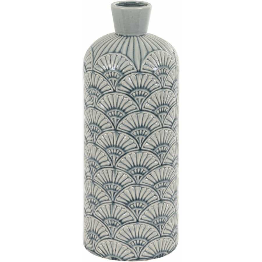 Light and Living Potenza Vase - Grey - Small
