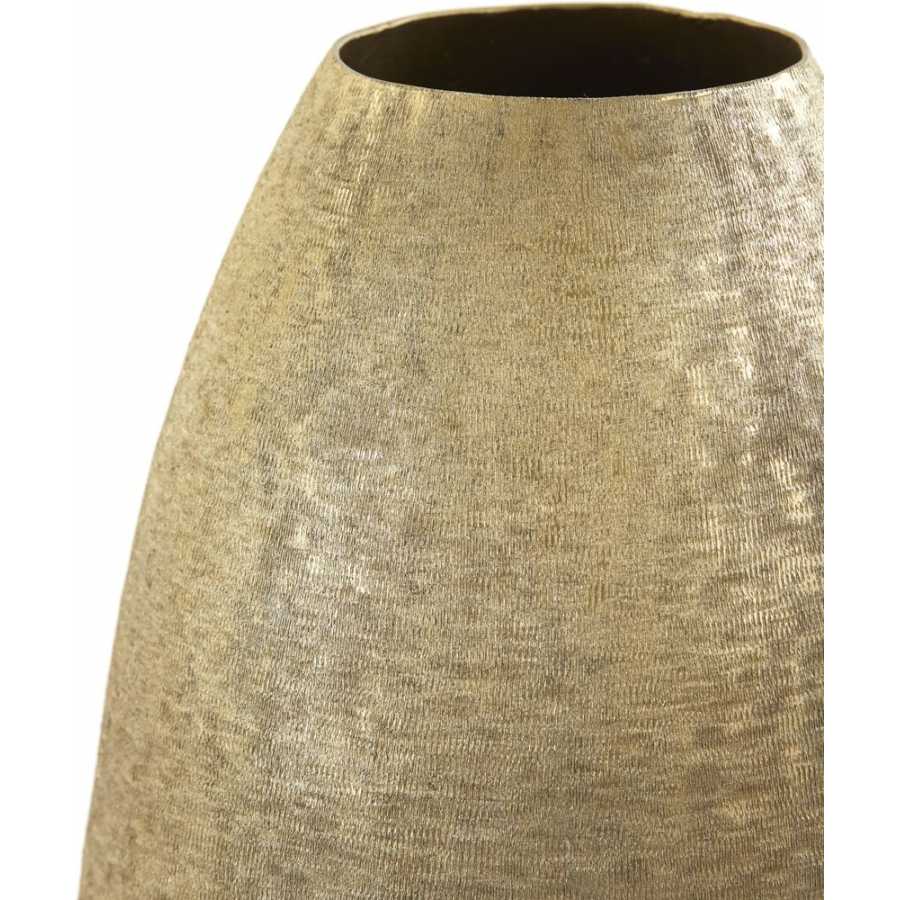 Light and Living Givrin Vase - Gold - Large