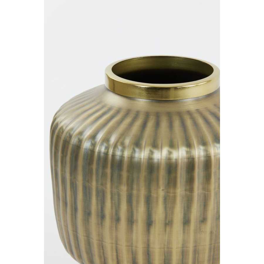 Light and Living Wotan Vase - Bronze