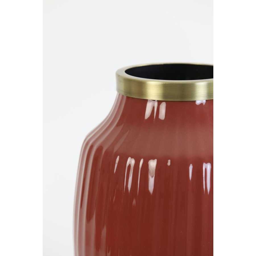 Light and Living Dazou Vase - Red