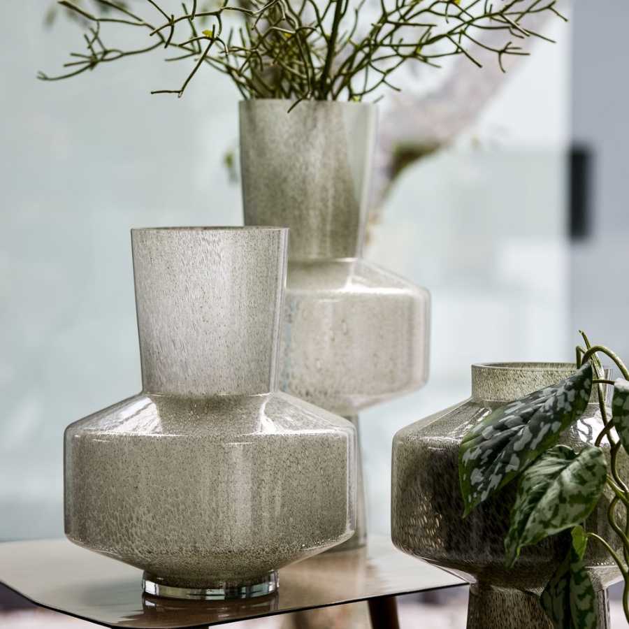 Light and Living Trasmos Vase - Grey