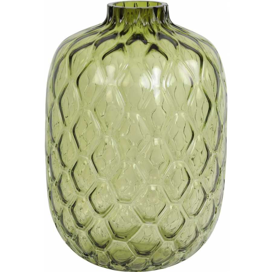 Light and Living Carino Vase - Green - Medium