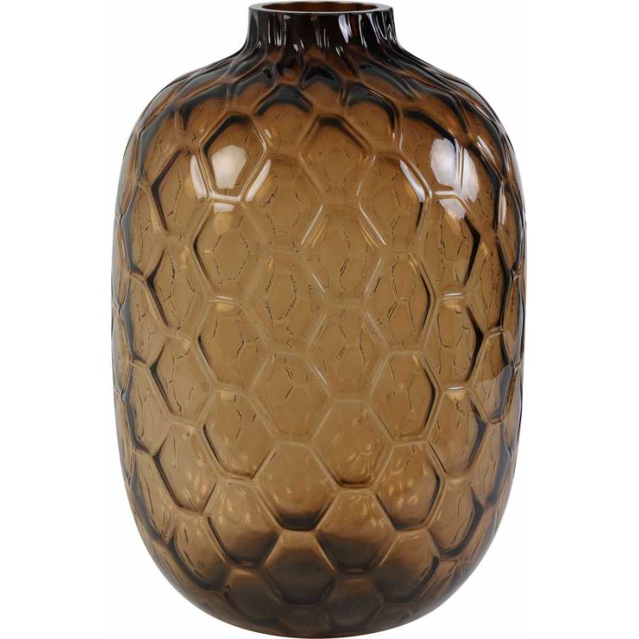 Light and Living Carino Vase - Brown - Large