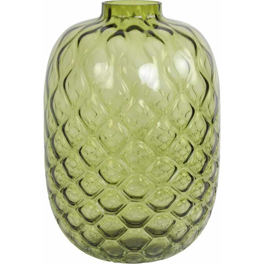 Light and Living Carino Vase - Green - Large