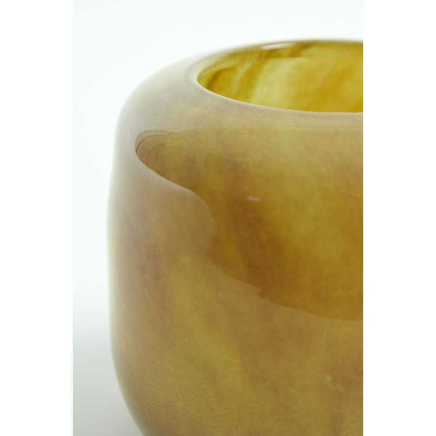 Light and Living Fiorella Vase - Caramel - Small