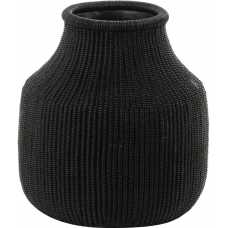 Light and Living Mokado Vase - Black