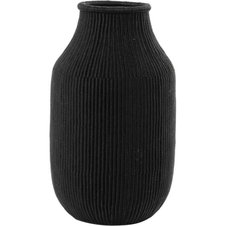 Light and Living Mokado Vase - Black - Large