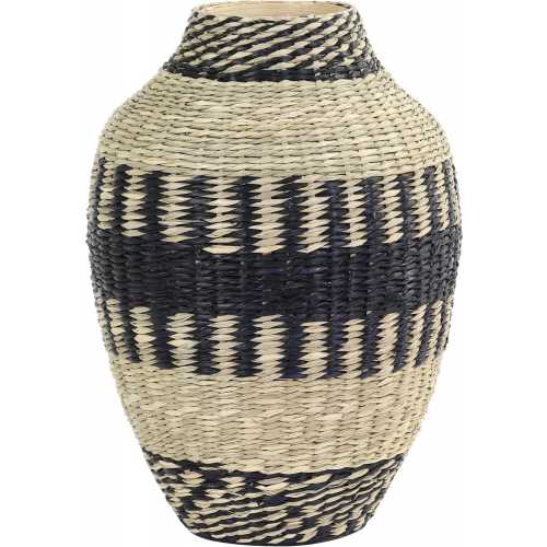 Light and Living Waipori Vase - Black