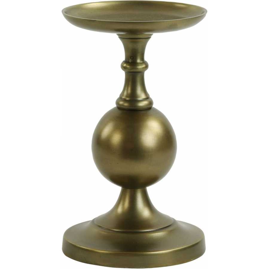 Light and Living Lesane Candle Holder - Bronze - Small