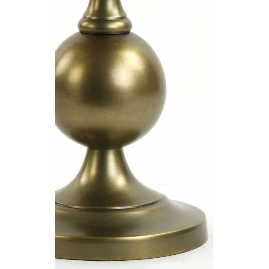 Light and Living Lesane Candle Holder - Bronze - Small