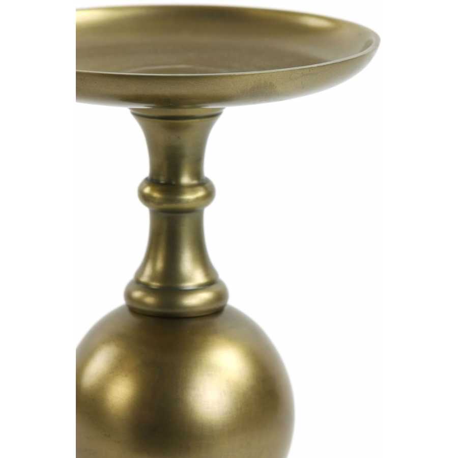 Light and Living Lesane Candle Holder - Bronze - Large