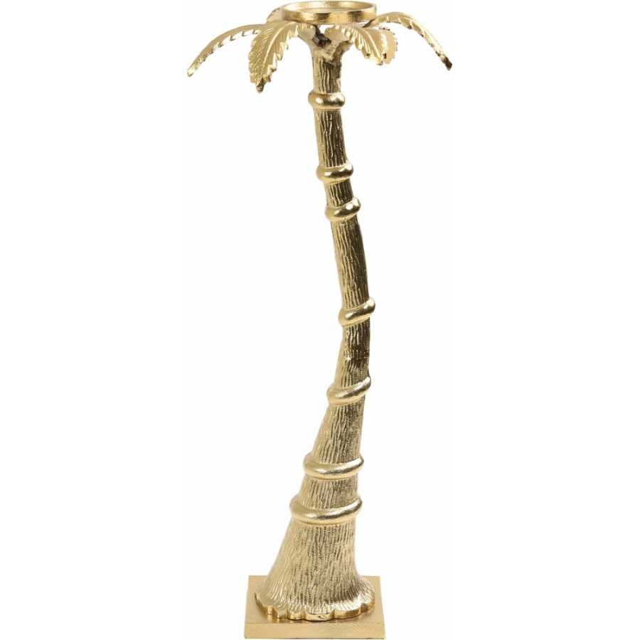 Light and Living Taxa Tall Candle Holder - Gold - Large