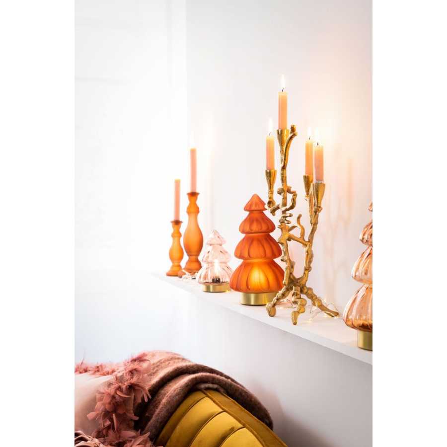 Light and Living Parina Candle Holder - Gold