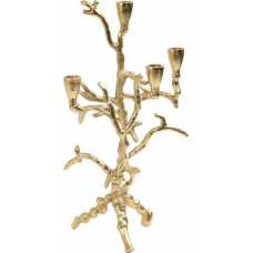 Light and Living Parina Candle Holder - Gold