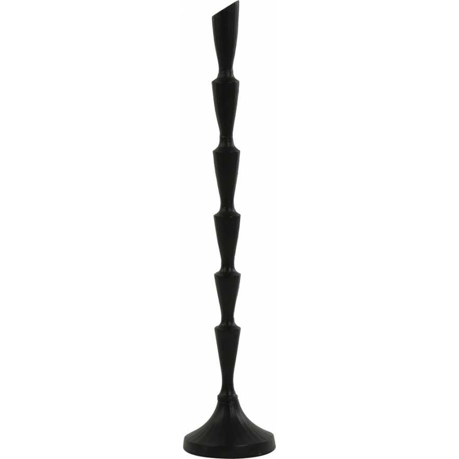 Light and Living Djebbe Candle Holder - Black