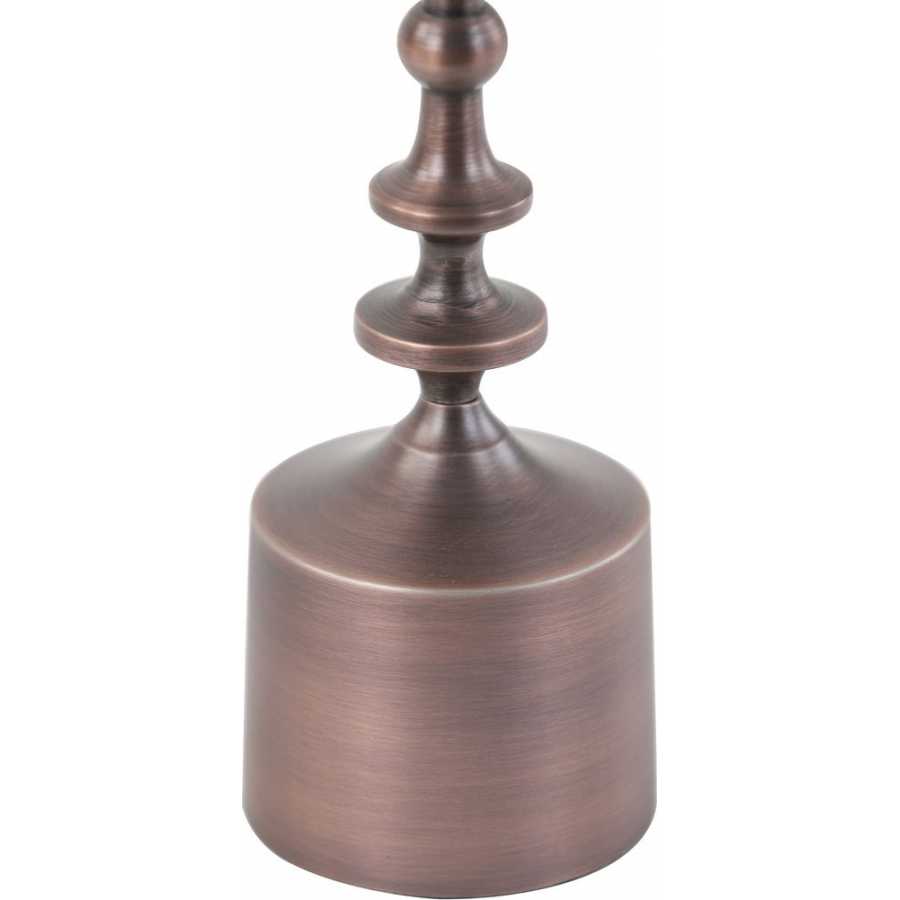 Light and Living Sheva Candlestick - Copper - Small
