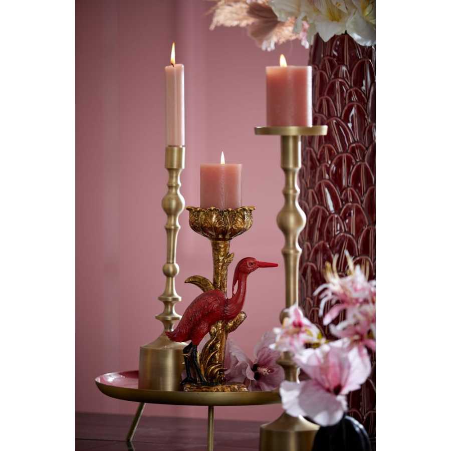 Light and Living Sheva Candlestick - Antique Bronze - Large