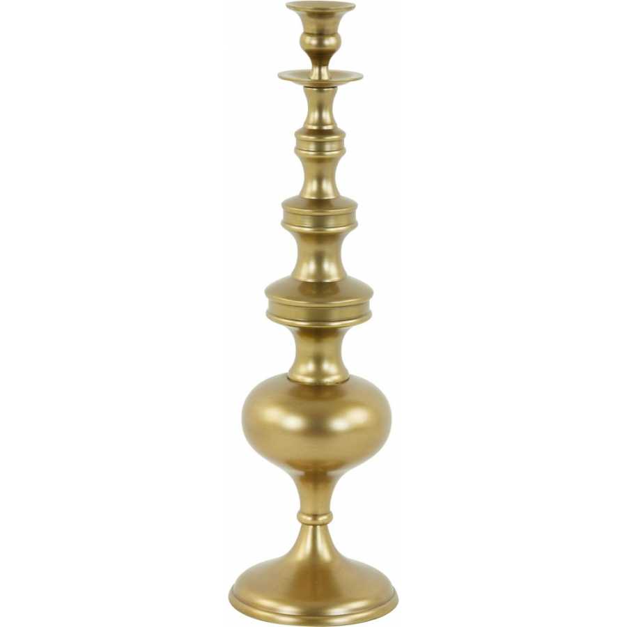 Light and Living Lizet Candle Holder - Gold - Large