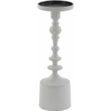 Light and Living Sheva Candle Holder - Grey