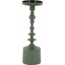 Light and Living Sheva Candle Holder - Shiny Green