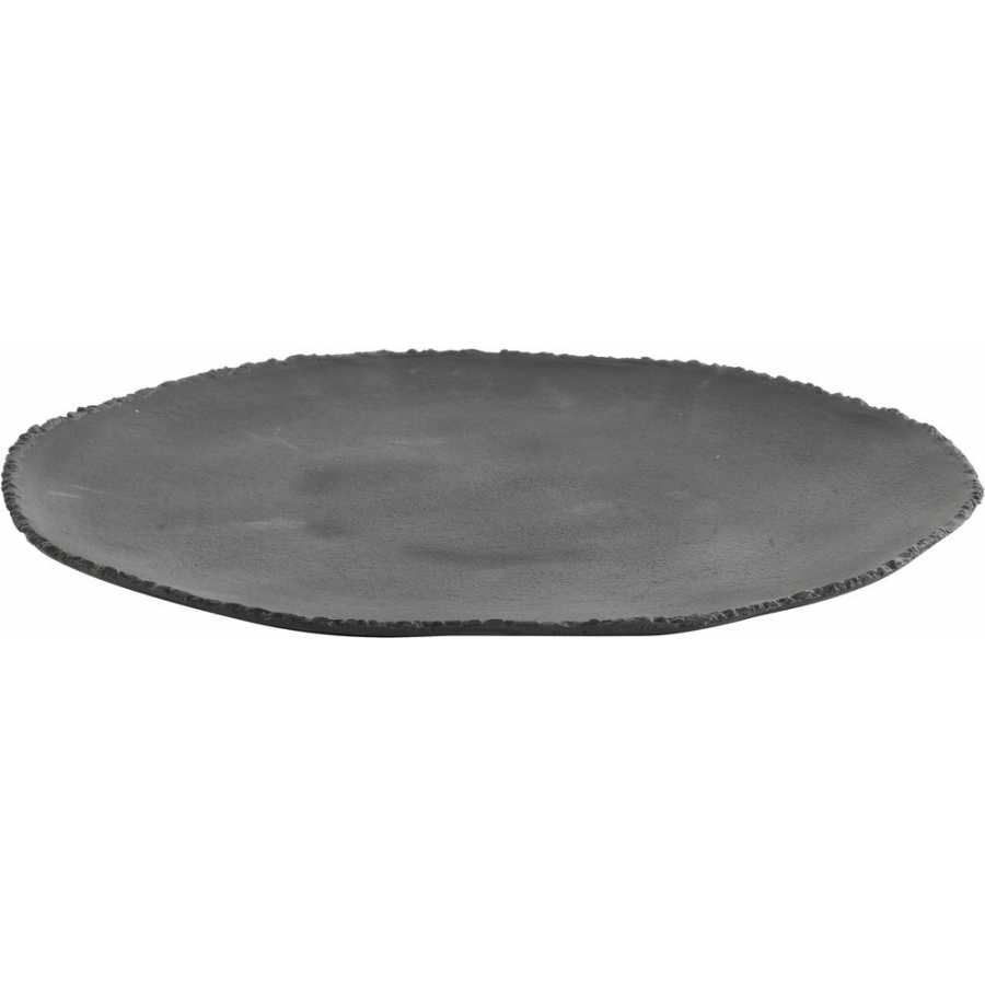 Light and Living Xibor Serving Plate - Black - Large