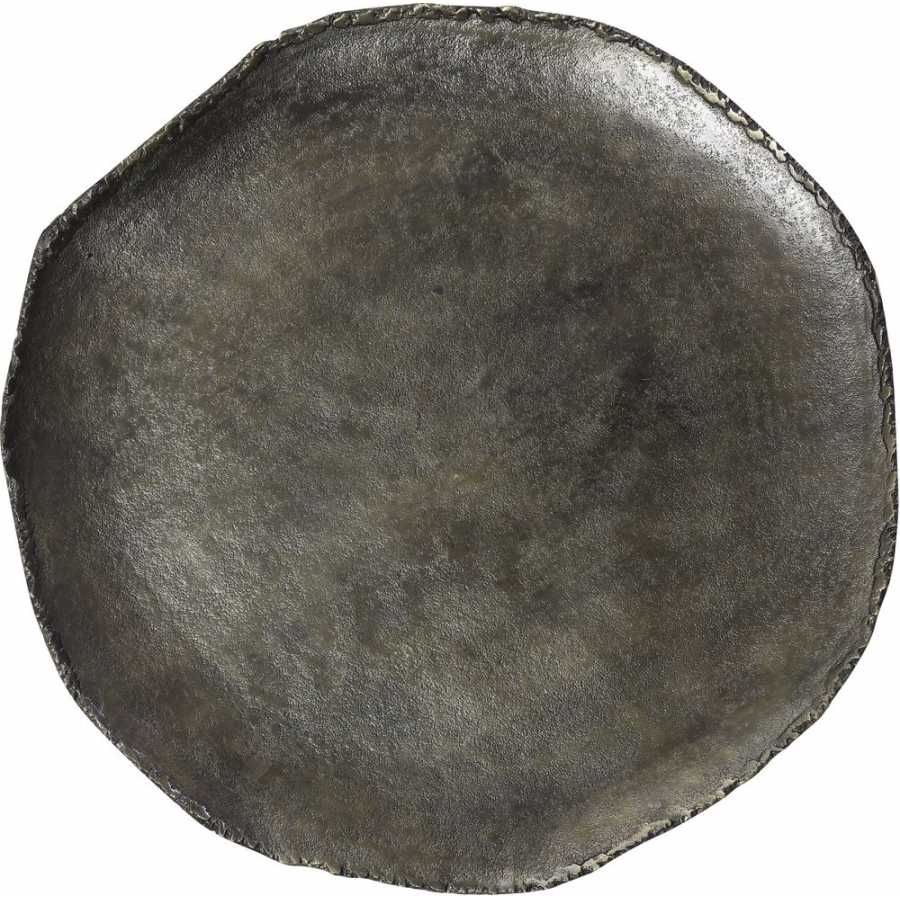 Light and Living Xibor Serving Plate - Bronze - Large