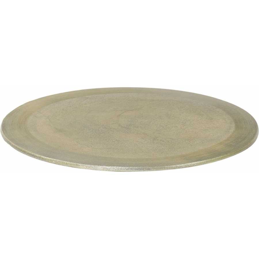 Light and Living Aron Plate - Gold - Small