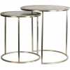 Light and Living Talca Nest of Side Tables - Set of 2 - Gold