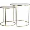 Light and Living Duarte Nest of Side Tables - Set of 2 - Gold